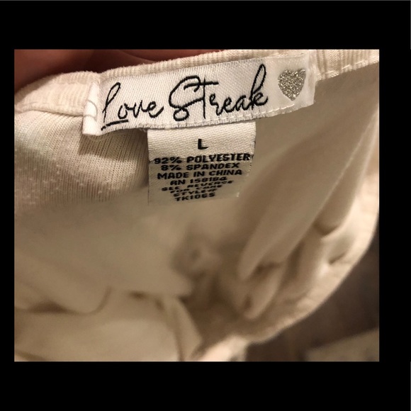 White bow knot vneck top - Picture 9 of 9